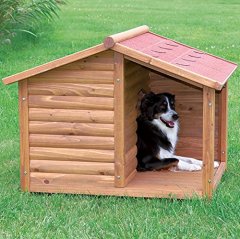 Rustic Dog House by TRIXIE Pet Products